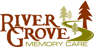 River Grove Memory Care logo for virtual tour page